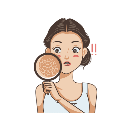 Dry and flaky skin